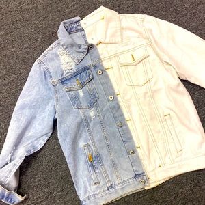 Double denim jacket